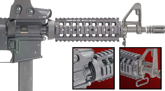 Samson Diamond DI Carbine Length Drop In Rail Forend System